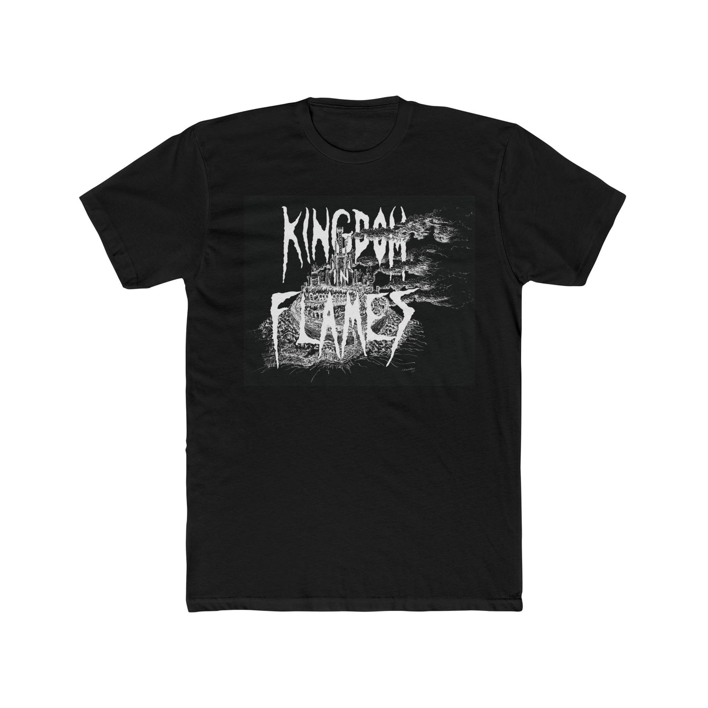 Burning Kingdom (Ashley Maccabee Original) Cotton Crew Tee