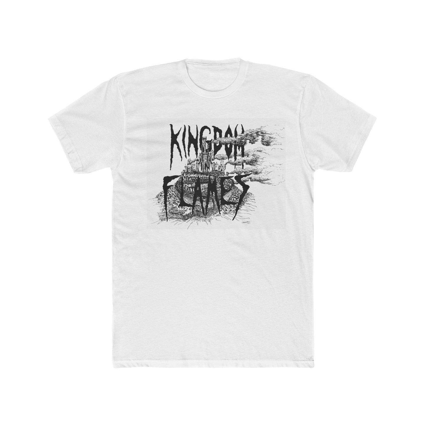 Burning Kingdom (Ashley Maccabee Original) Cotton Crew Tee