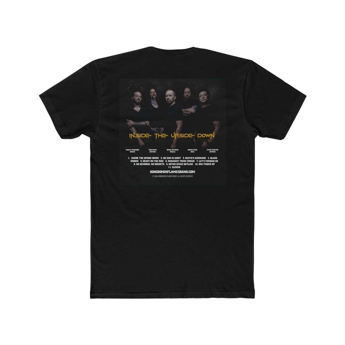 Inside The Upside Down Album Unisex Cotton Crew Tee