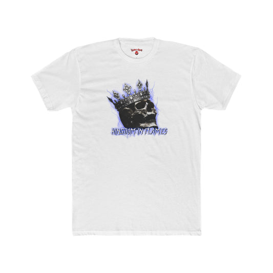 Rebellious Crown Skull Tee Unisex Cotton Crew