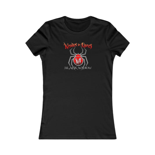 Women's Black KIF Spider Tee